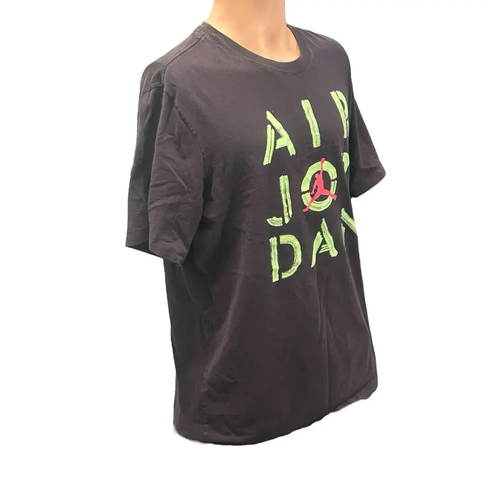 Jordan Stencil Graphic Men’s‎ Size Large T-Shirt, Air Jordan, Michael Jordan